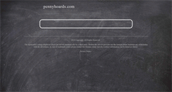 Desktop Screenshot of pennyhoards.com