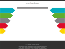 Tablet Screenshot of pennyhoards.com